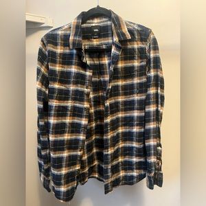 Vans button down flannel